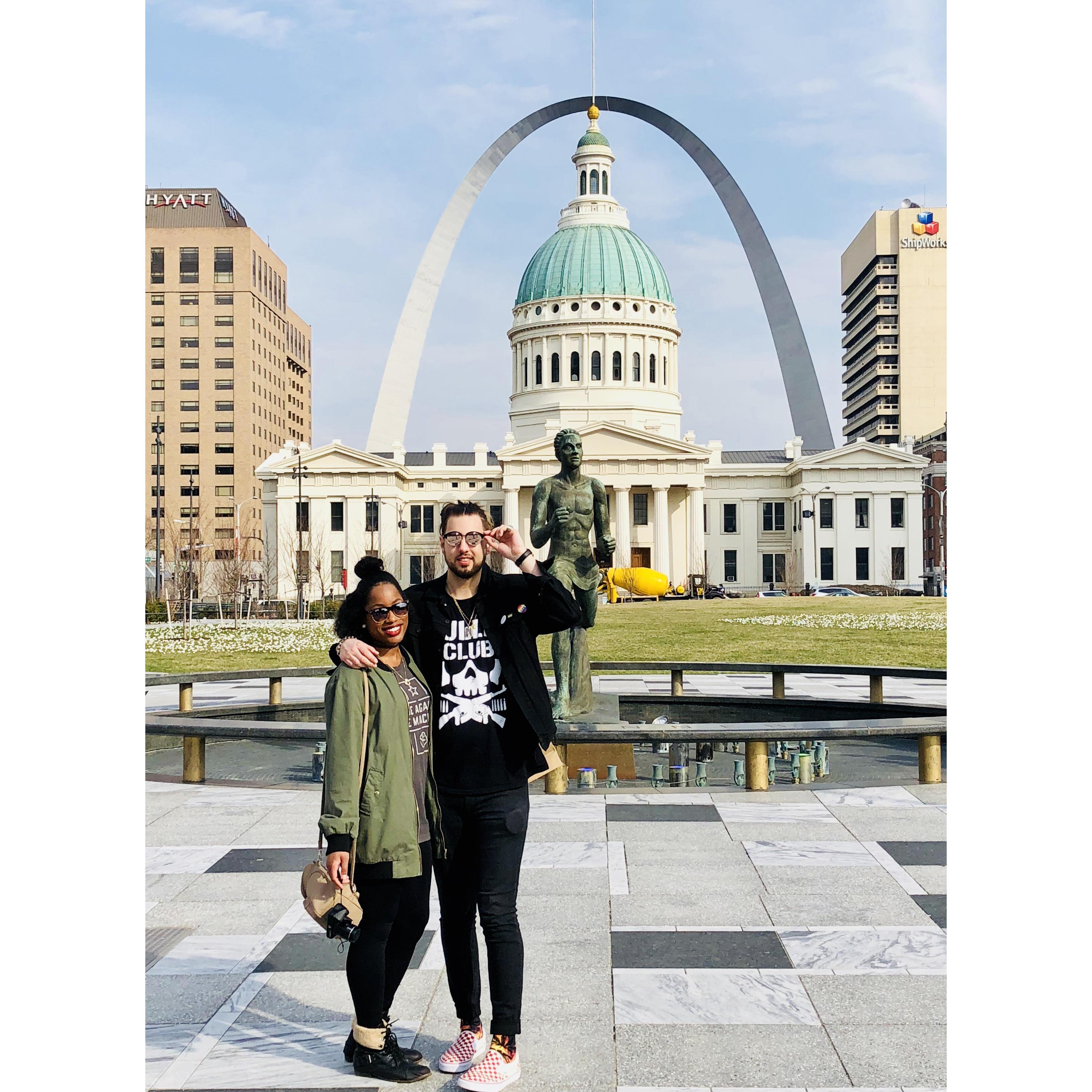 St. Louis vacation, March 2018