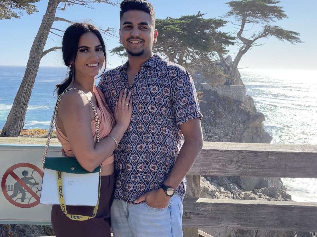 We went to Monterey for a sightseeing that’s where he asked me to be his girlfriend