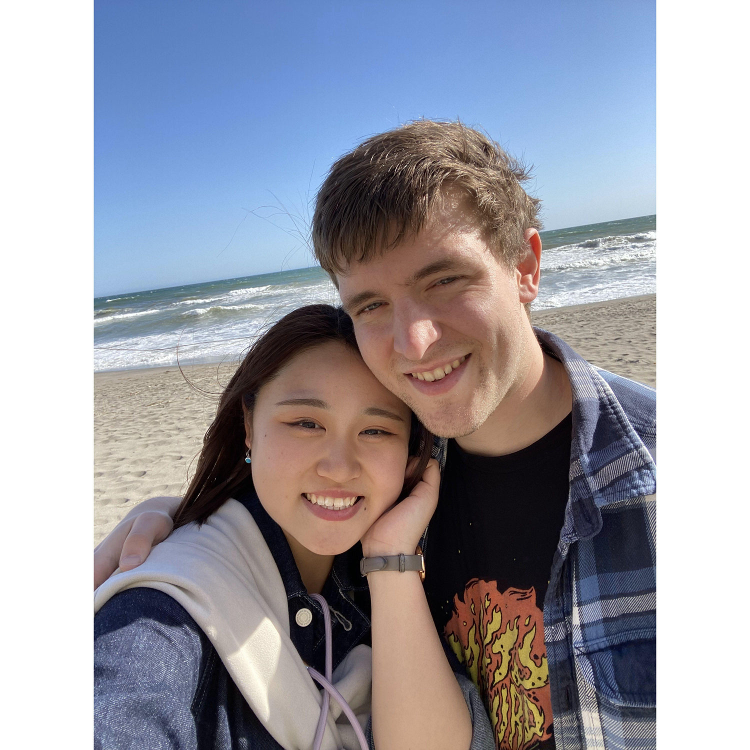 Japan trip in Enoshima Beach