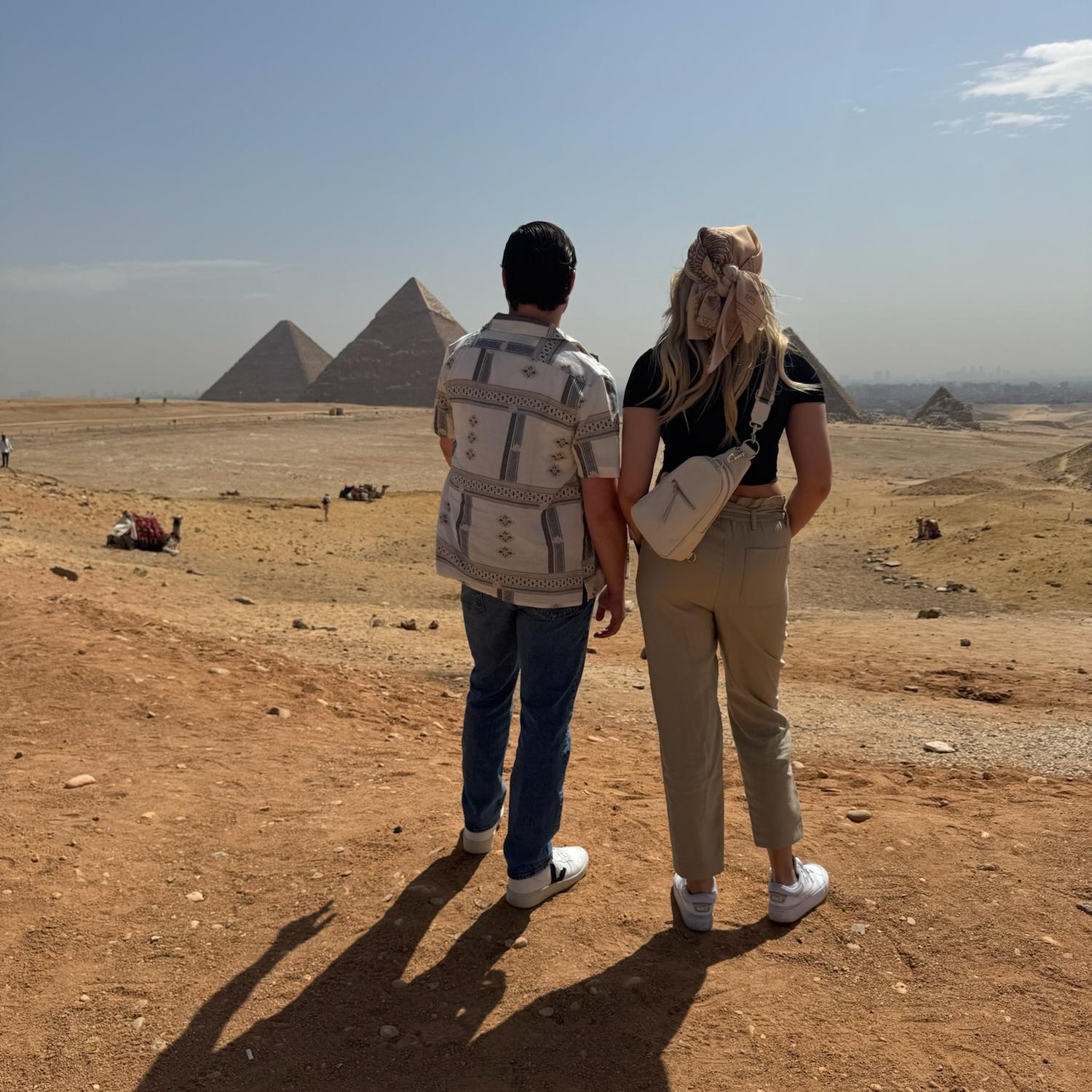 Spring 2025 - The couple’s first trip to Africa for an ADP wedding! Egypt was a surreal experience and one that will be cherished forever.