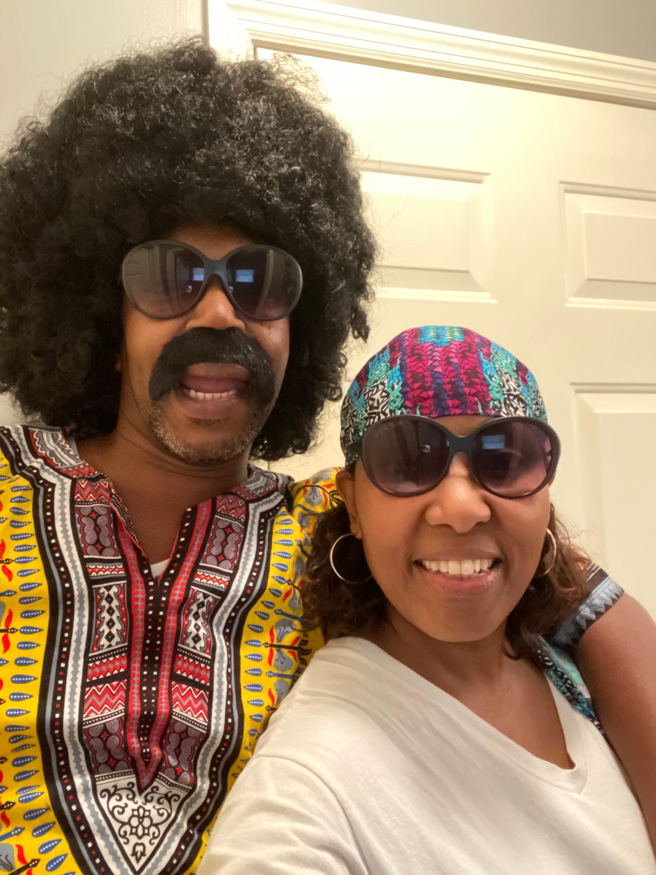 70’s themed ZOOM birthday party