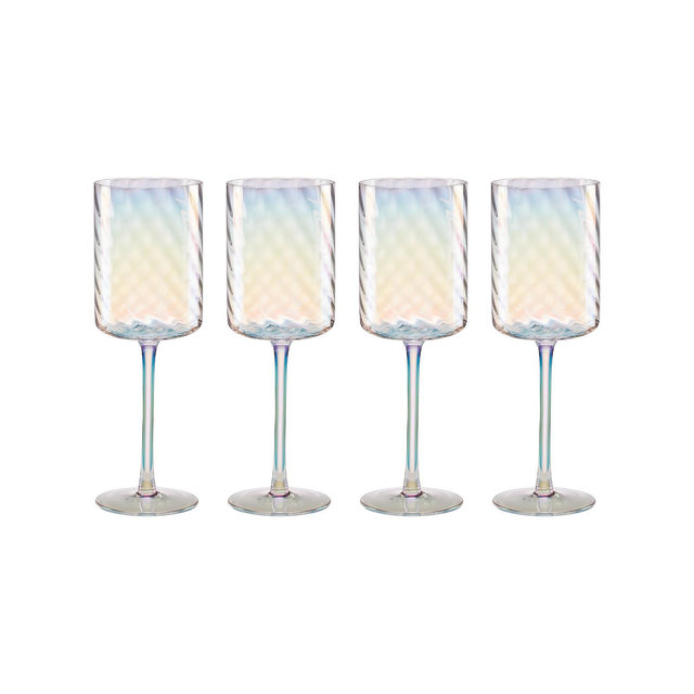 Lenox Tuscany Classics Iridescent White Wine Glass, Set Of 4