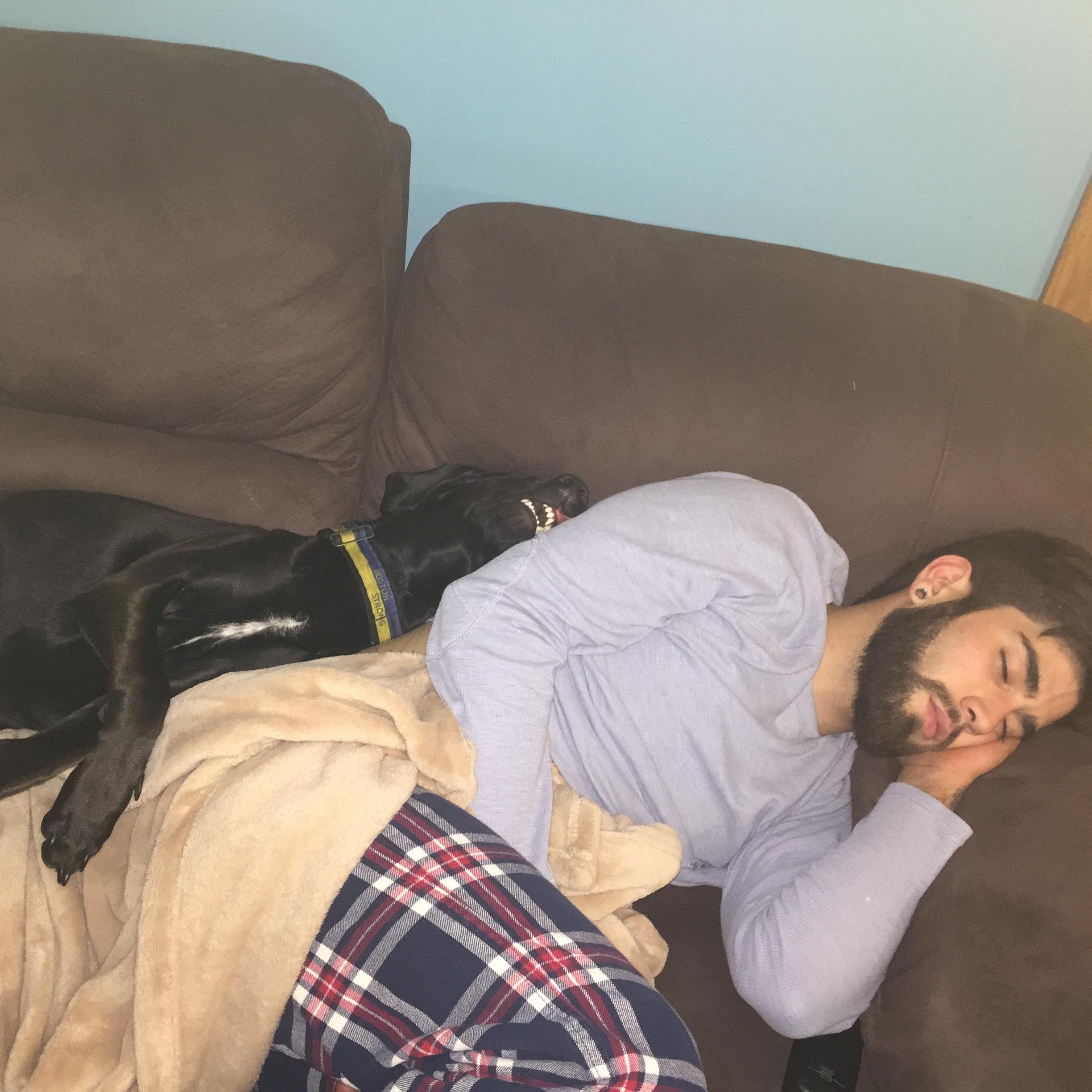 The boys taking a nap :) 2014