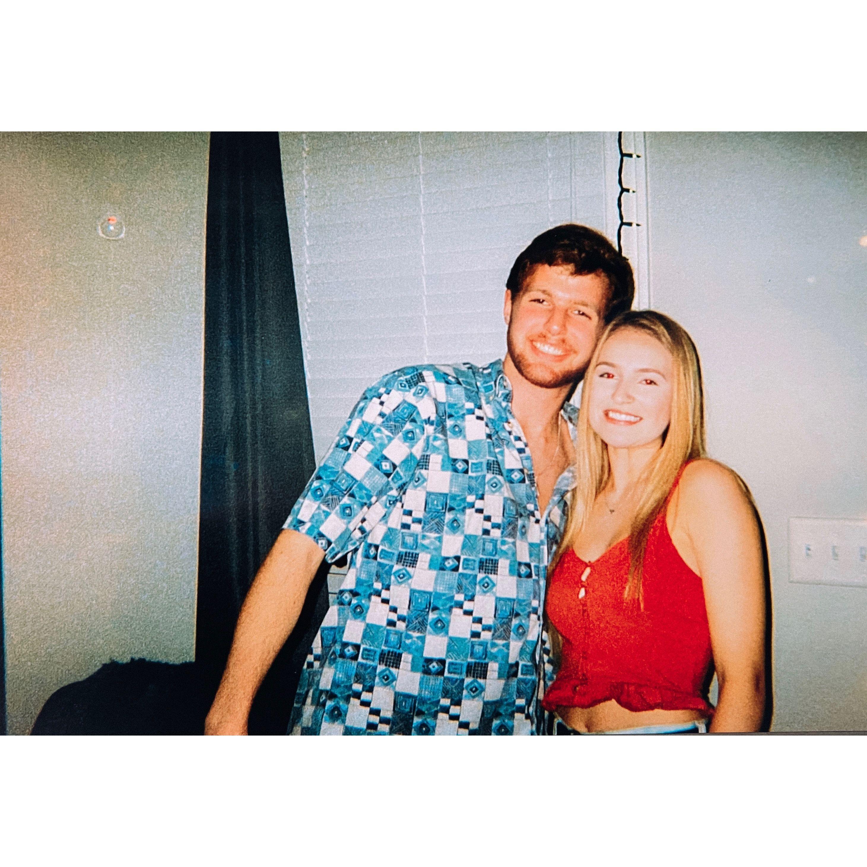 One of our first pictures together in January 2020!