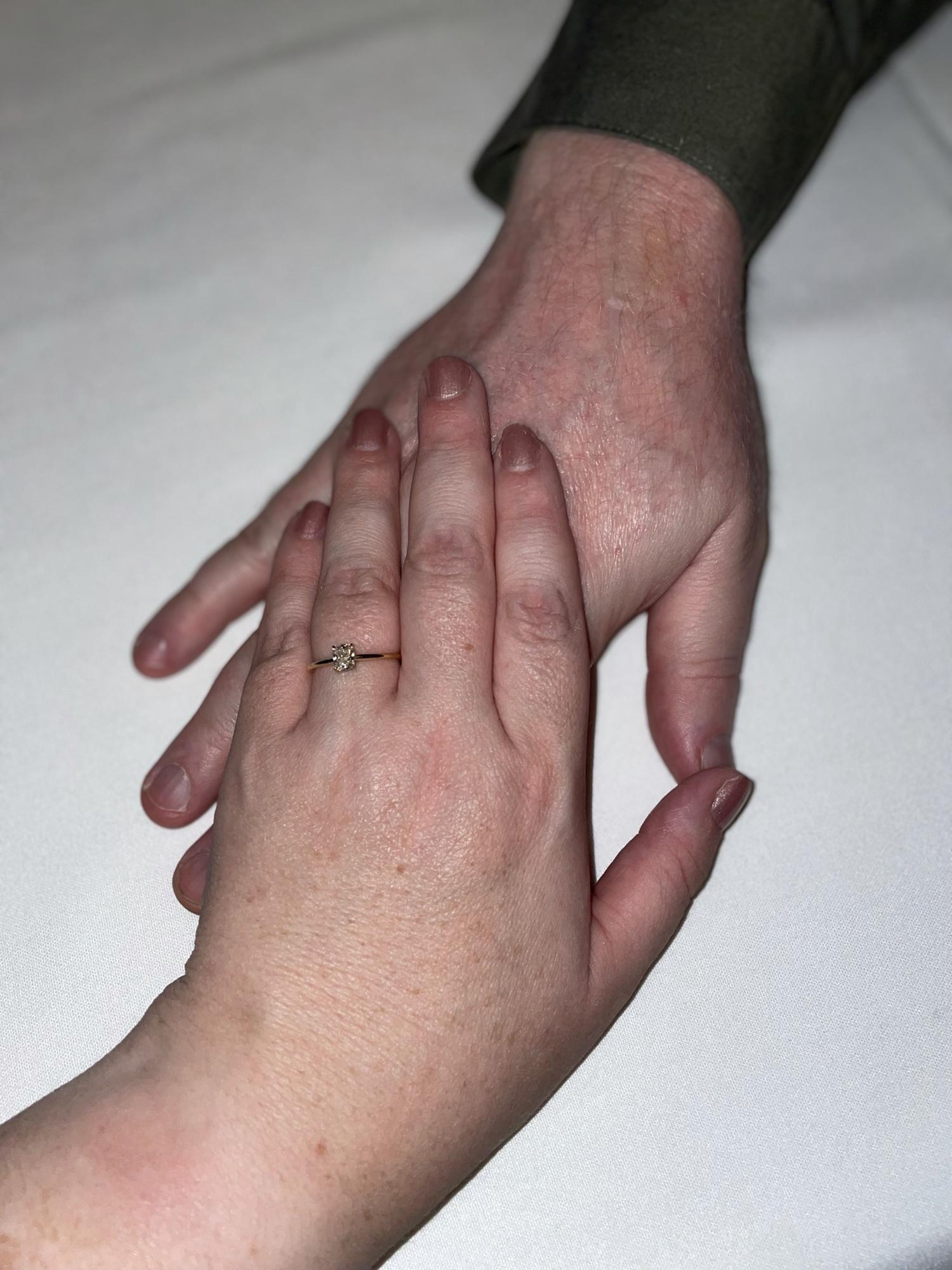 October 8, 2021. Allison said "Yes!"