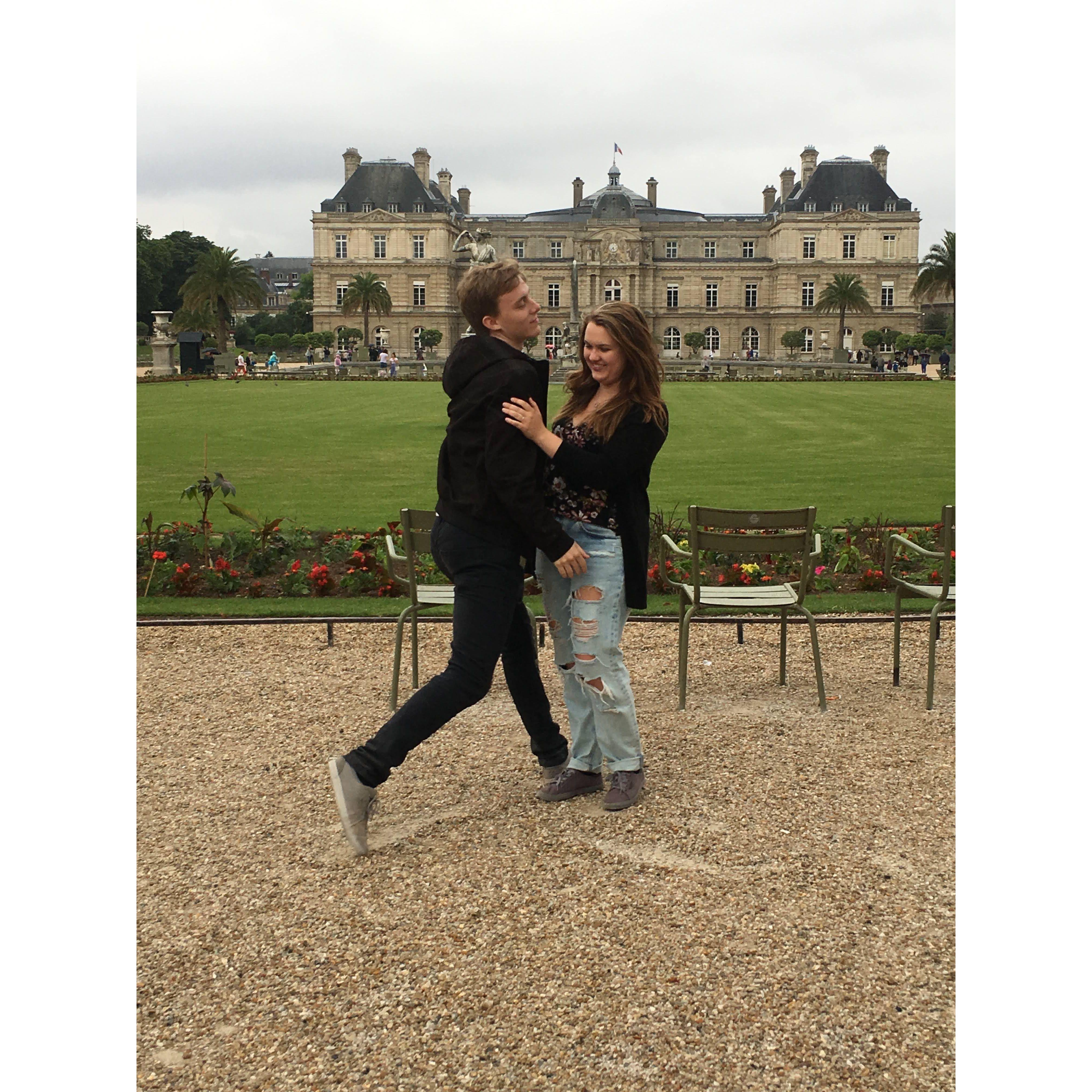 Luxembourg Palace in Paris, France