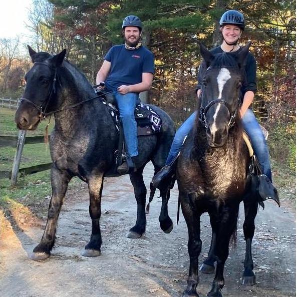Horseback riding in Belchertown, MA