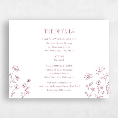 Deep Rose, White Wedding Enclosure - Durham