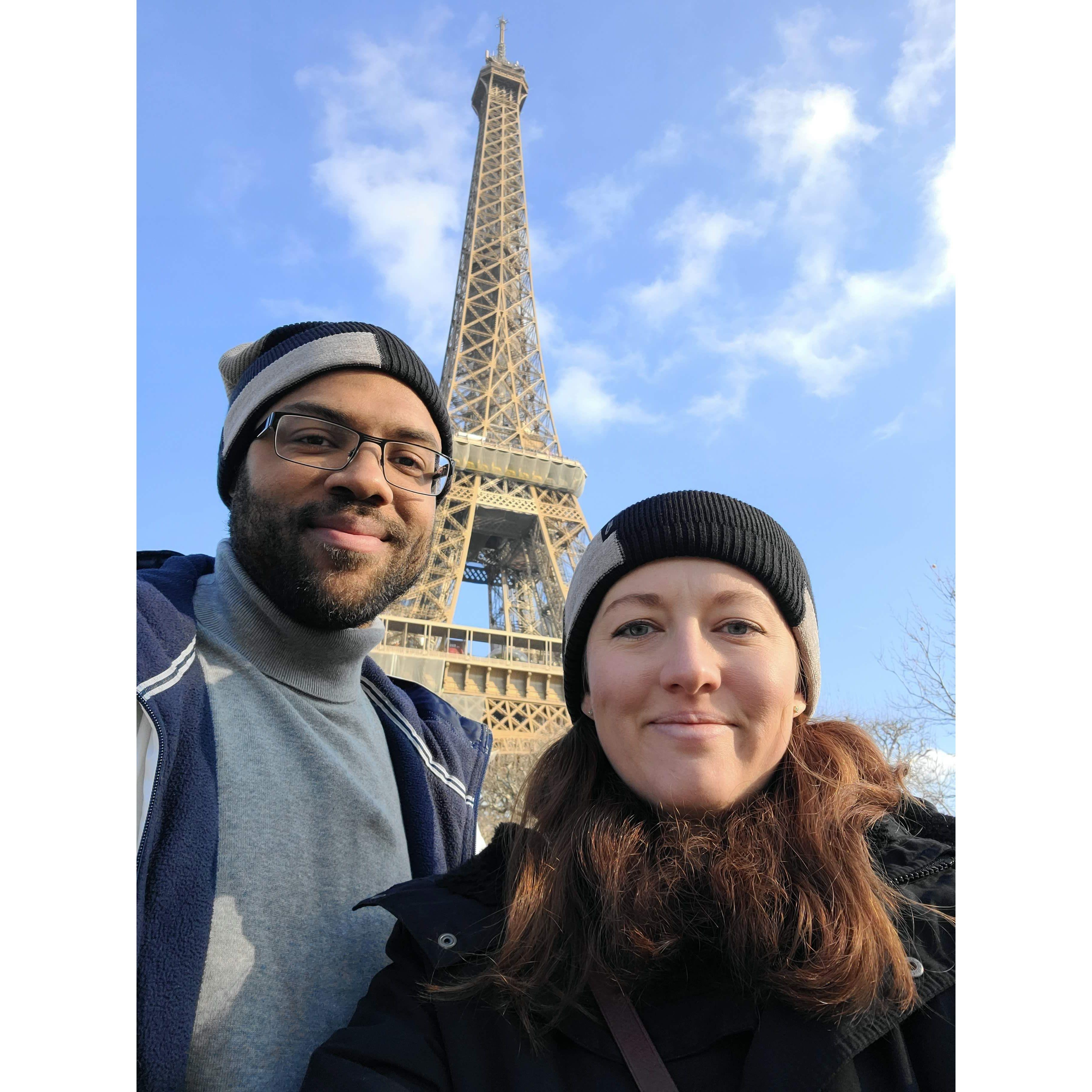 First time abroad together!