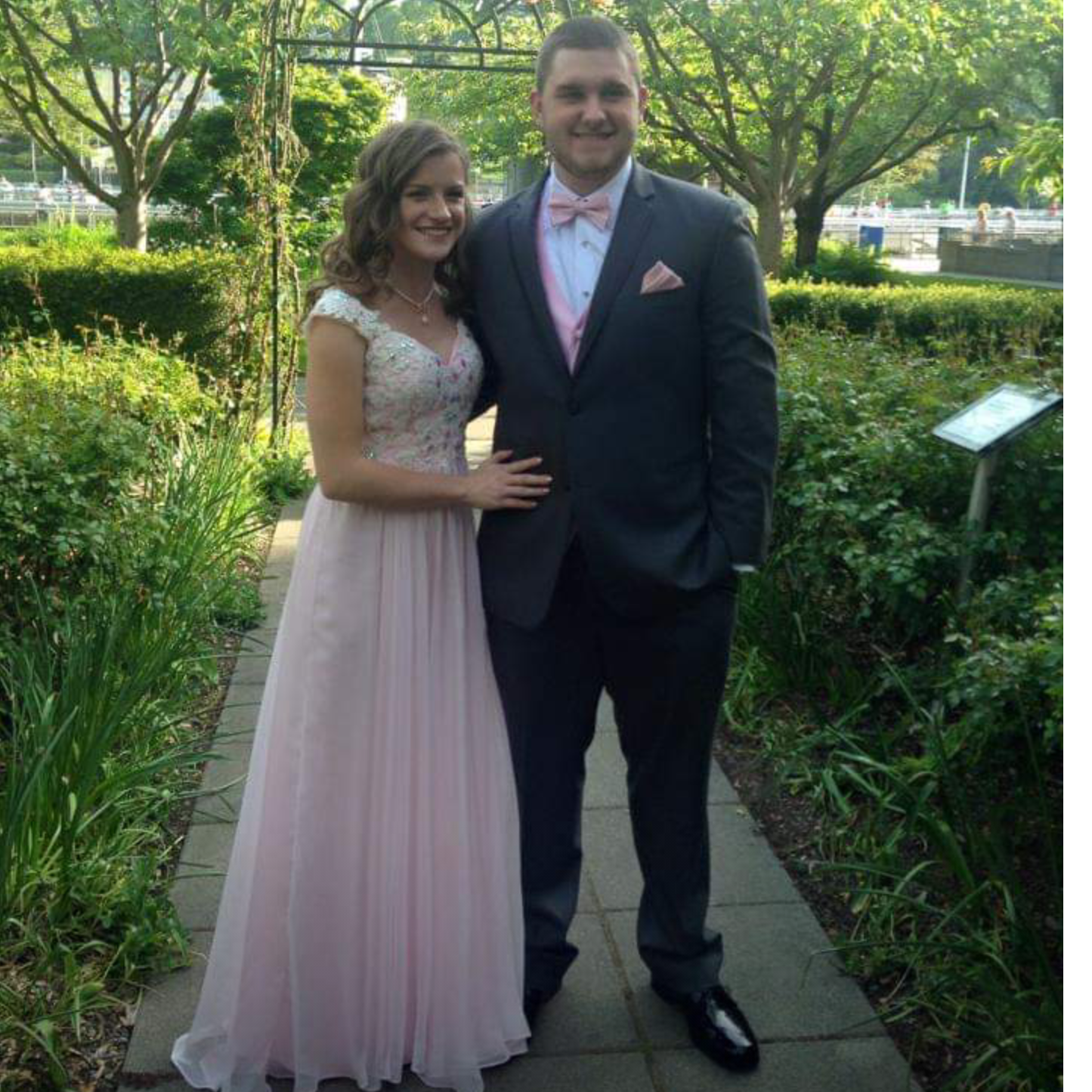 We also got to go to both of our proms!