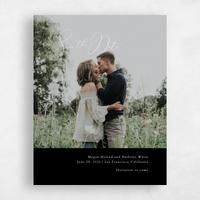 Black Wedding Save the Date - Belencito Photo