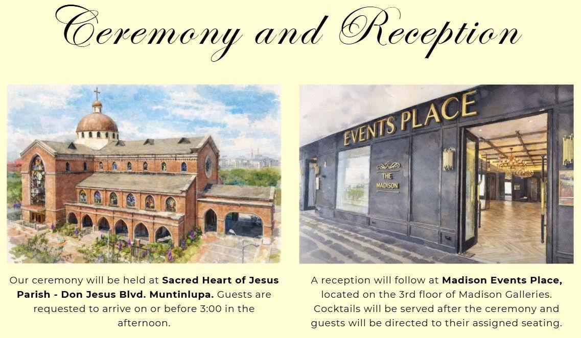 The Wedding Website of Charlyn Roga and John Claude Endique