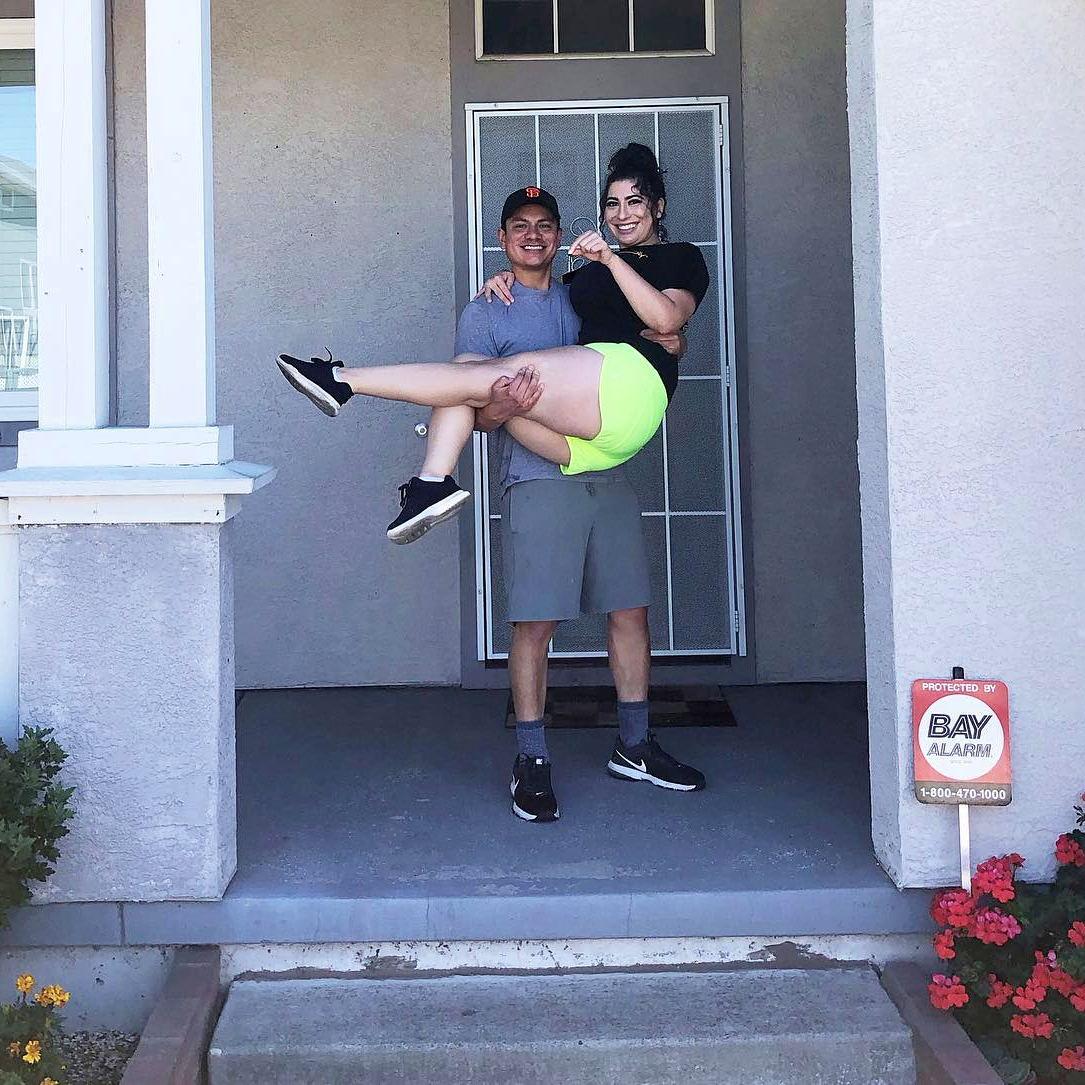 August 2020 Bianka and Ruben become homeowners!