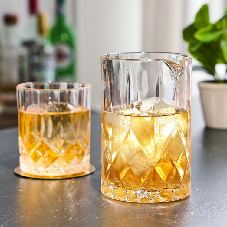 Viski Admiral Etched Martini Glasses, Cocktail Coupe