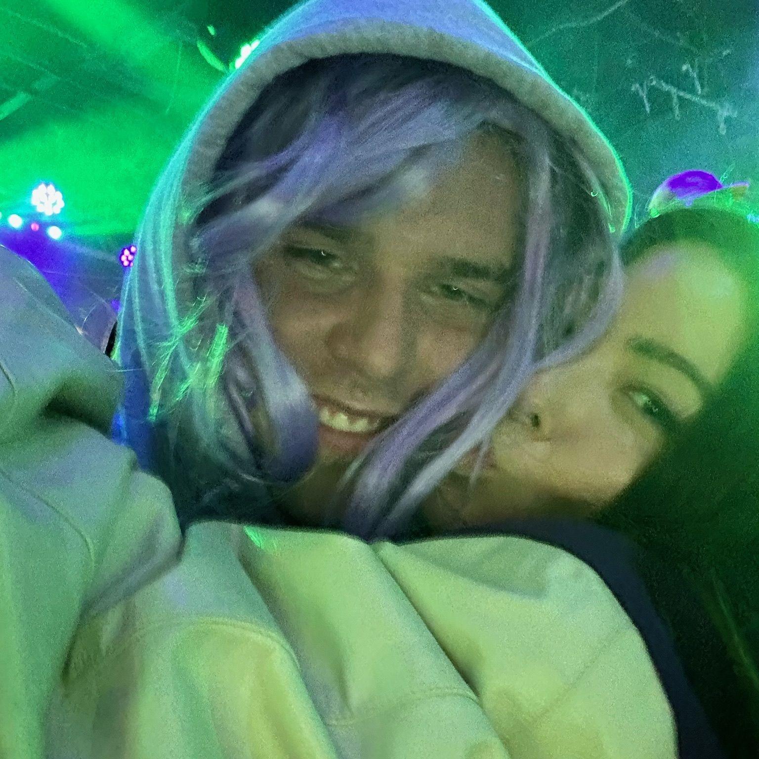 Bourbon street- right before our first kiss!!!