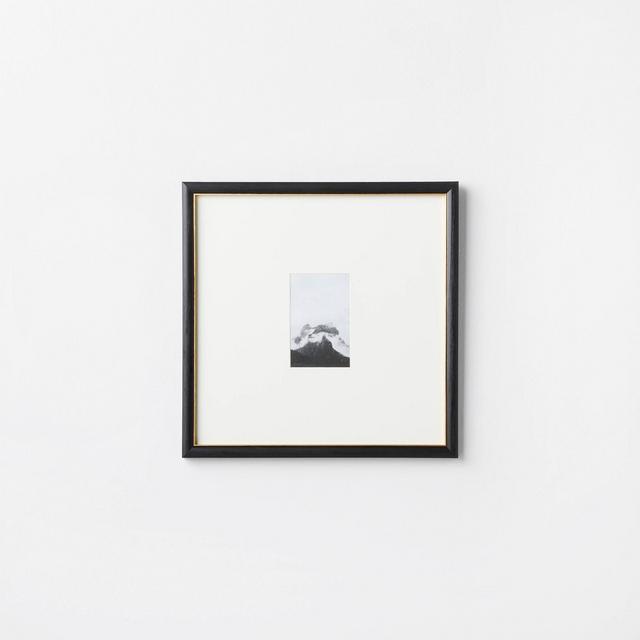 15" x 15" Matted to 4" x 6" Gallery Wall Frame Black/Brass - Threshold™ designed with Studio McGee