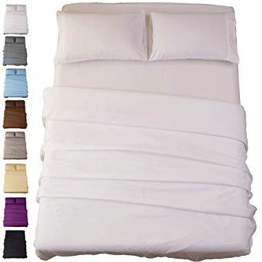 SOUTHSHORE FINE LINENS Deep Pocket 6-Piece Purple Microfiber Queen Sheet Set  100-6-PRP-Q - The Home Depot