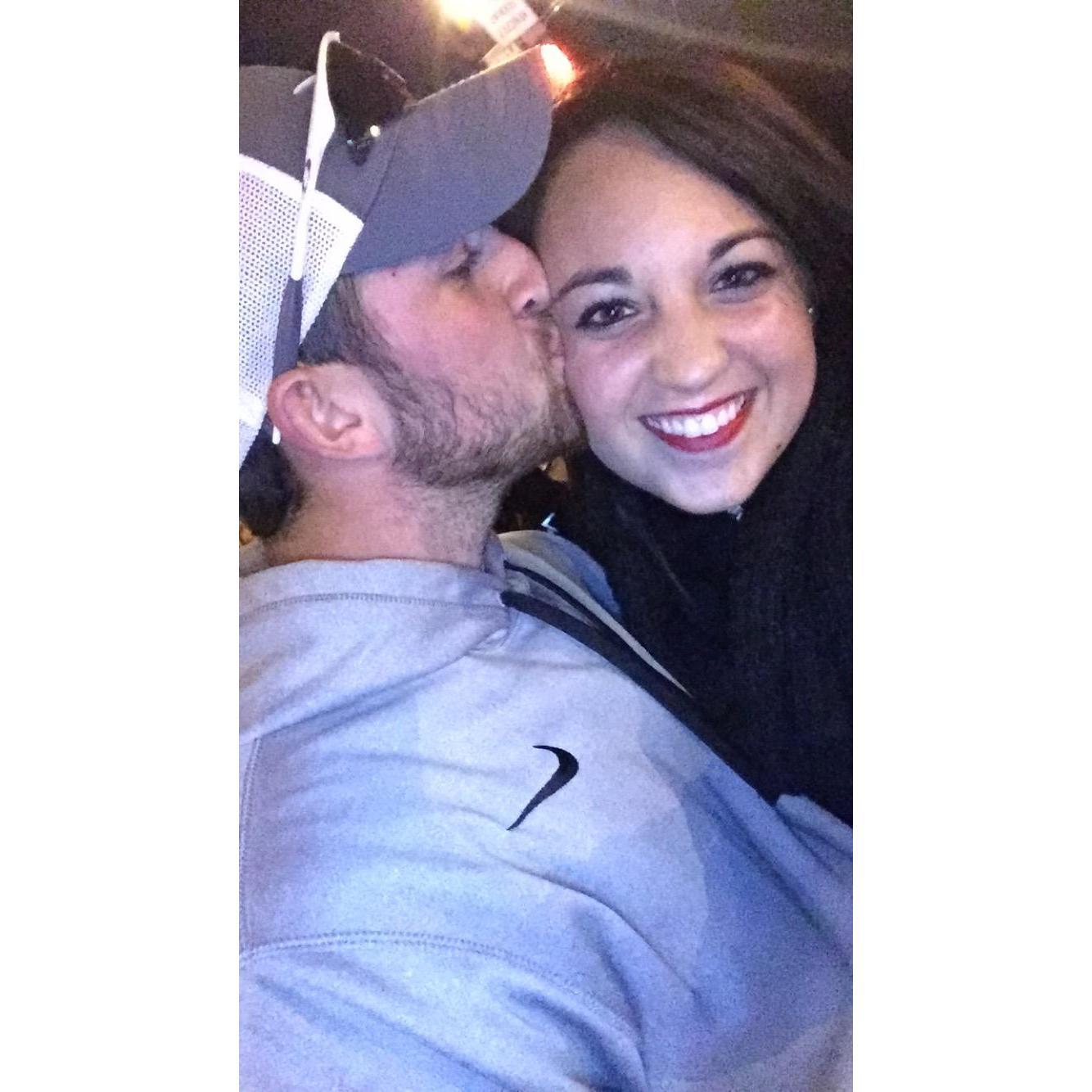 Our first picture together.