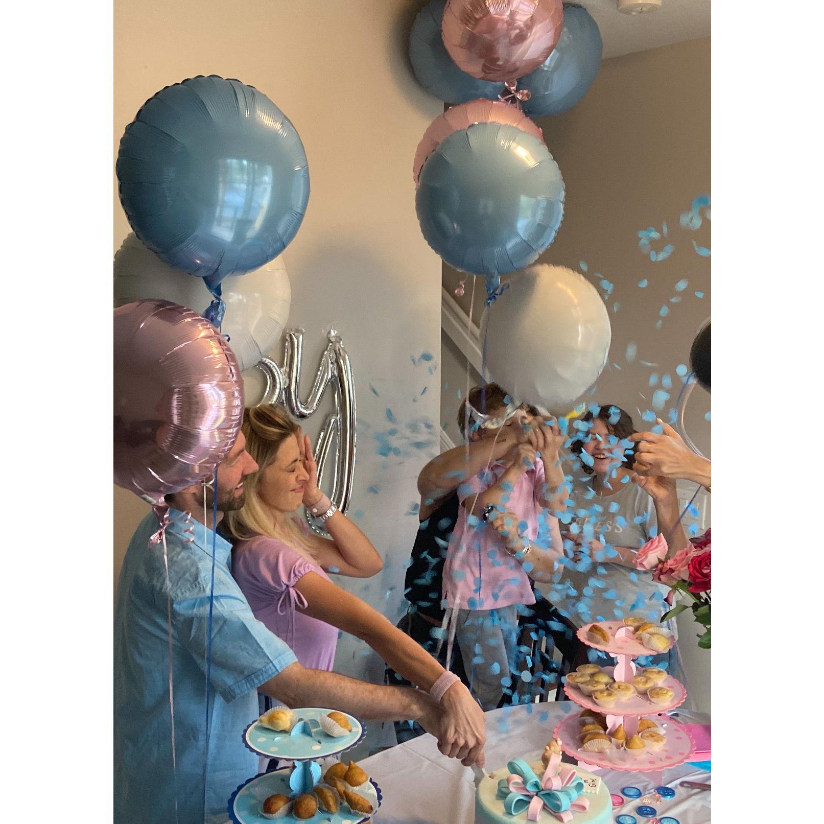 Surprise, It's a boy!
