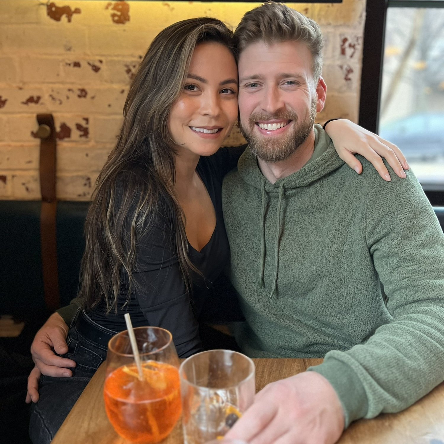 Our first photo together :)