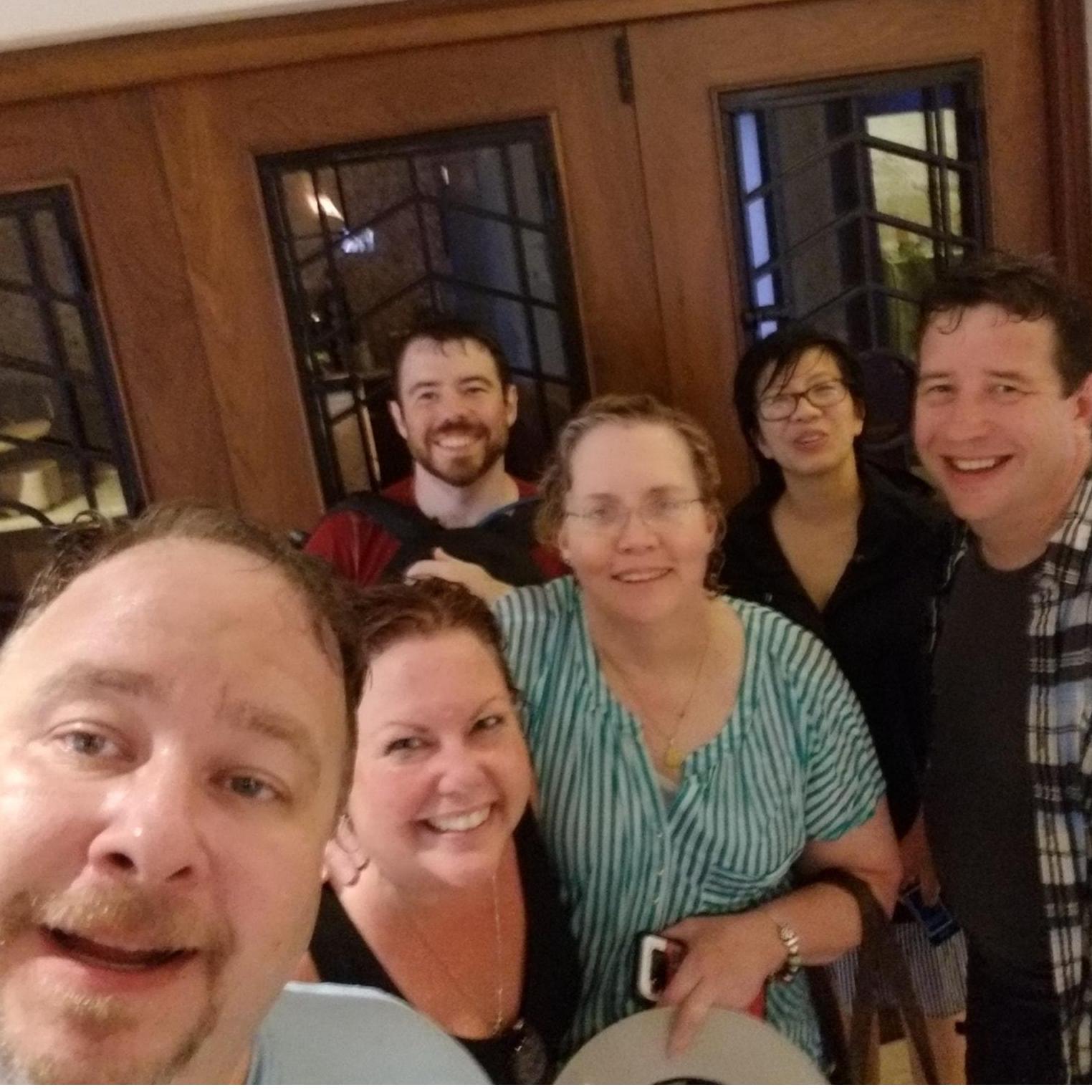 The Hughes family got caught in a torrential downpour in Chicago after watching the fireworks on July the 4th. Nothing survived the rain!