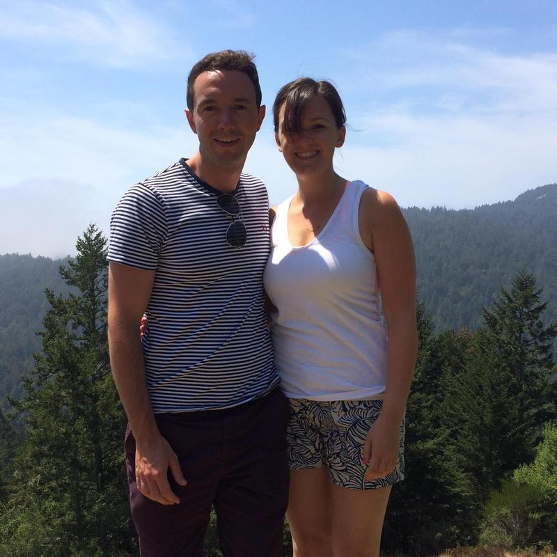 One of our first dates in Muir Woods