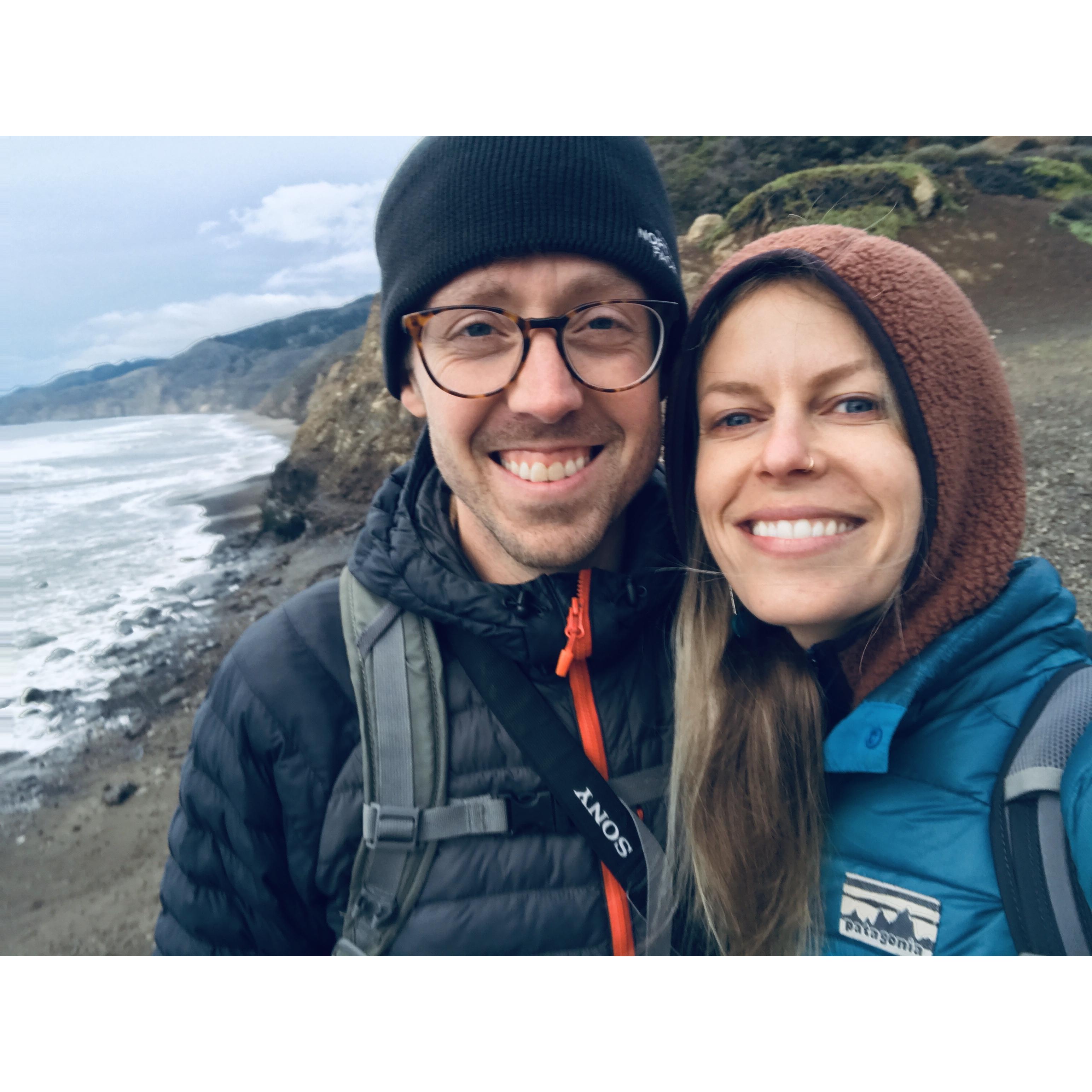 Andrew visits Joy over Christmas, his birthday, and New Years.... no pressure :) 
What better place to fall in love than by the coast!