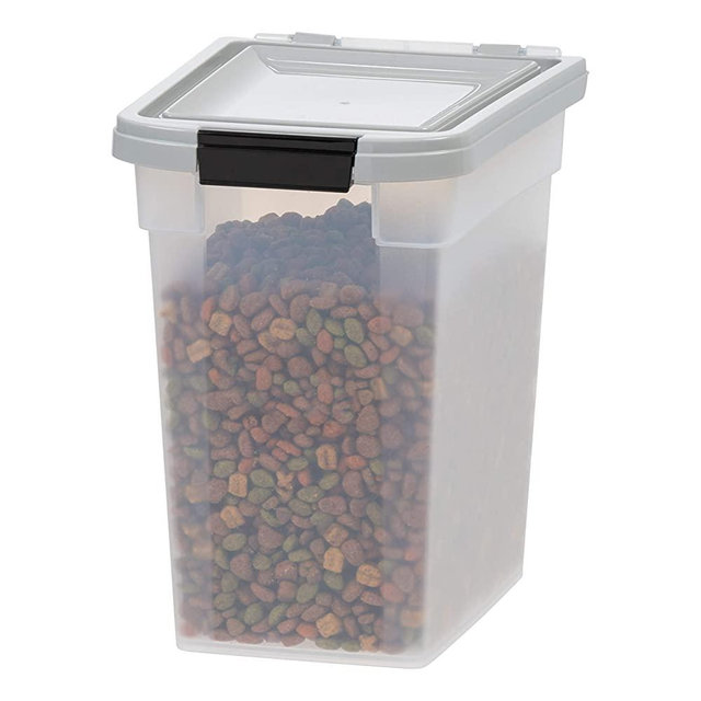 IRIS USA Airtight Pet Food Storage Container for Dog, Cat, Bird and Other Animals