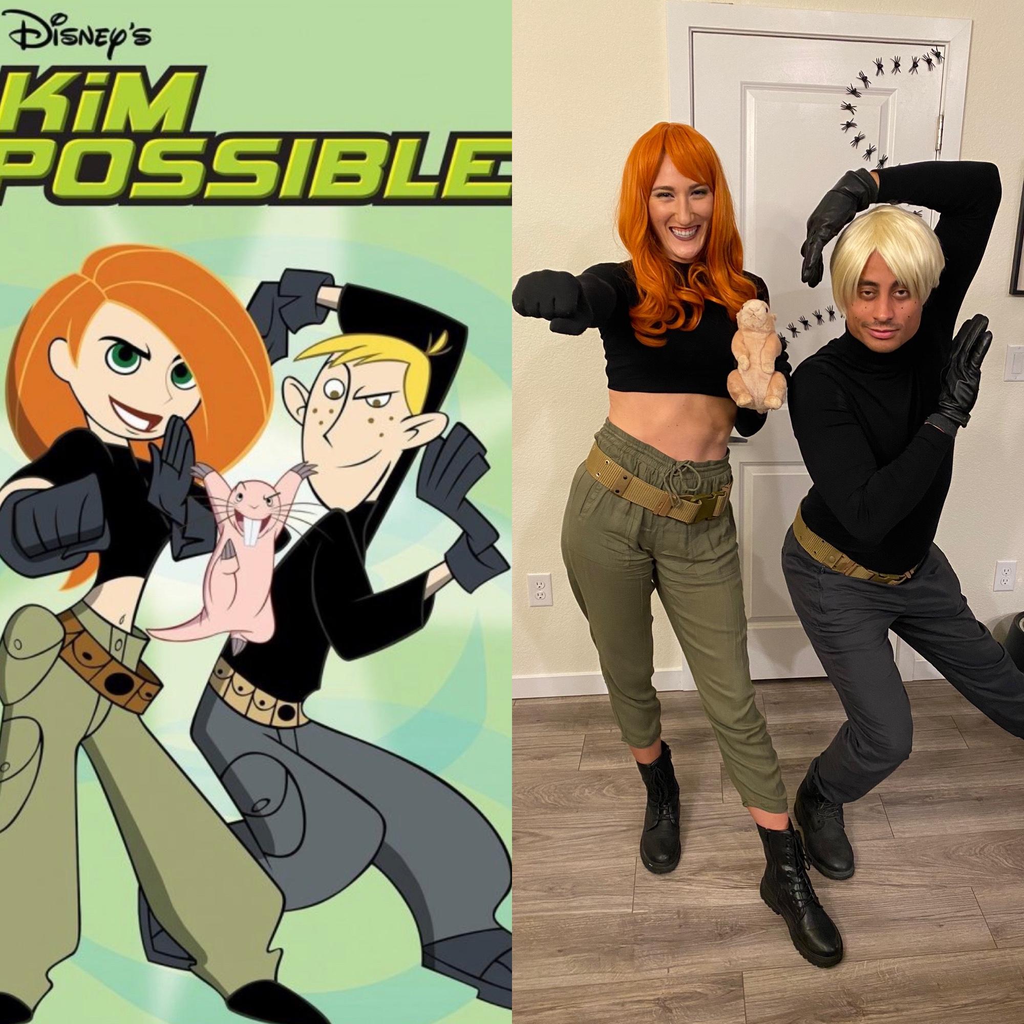 October 29, 2022 - Kim Possible & Ron Stoppable for Halloween