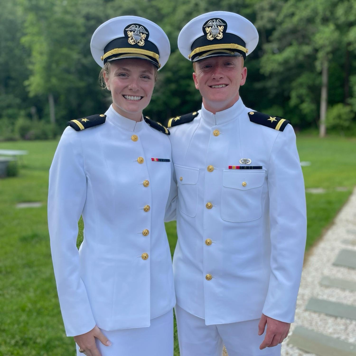 Our graduation and commissioning! Annapolis, MD. May 2022.