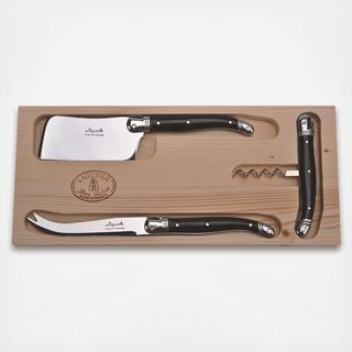 3-Piece Cheese and Wine Set