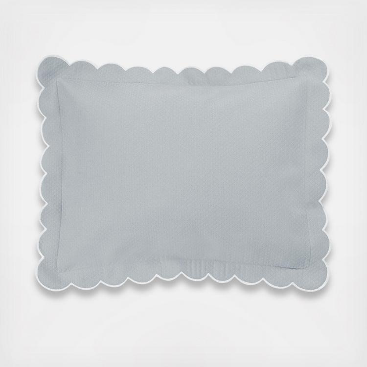Diamond Pique Boudoir Sham