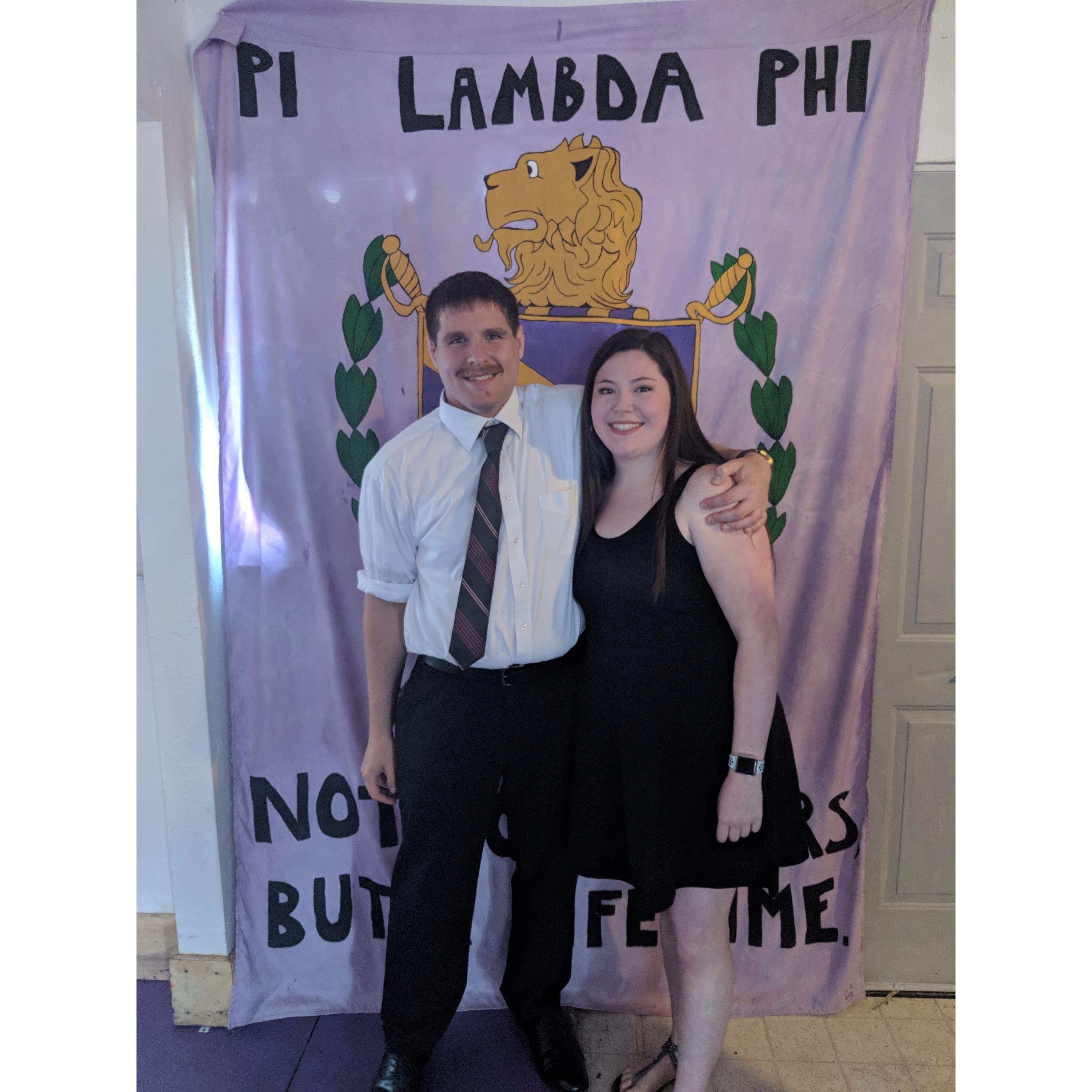 Joe's fraternity formal 2019