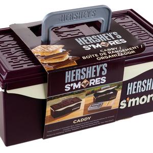 Hershey's 01211HSY S'mores Caddy with Tray, Brown