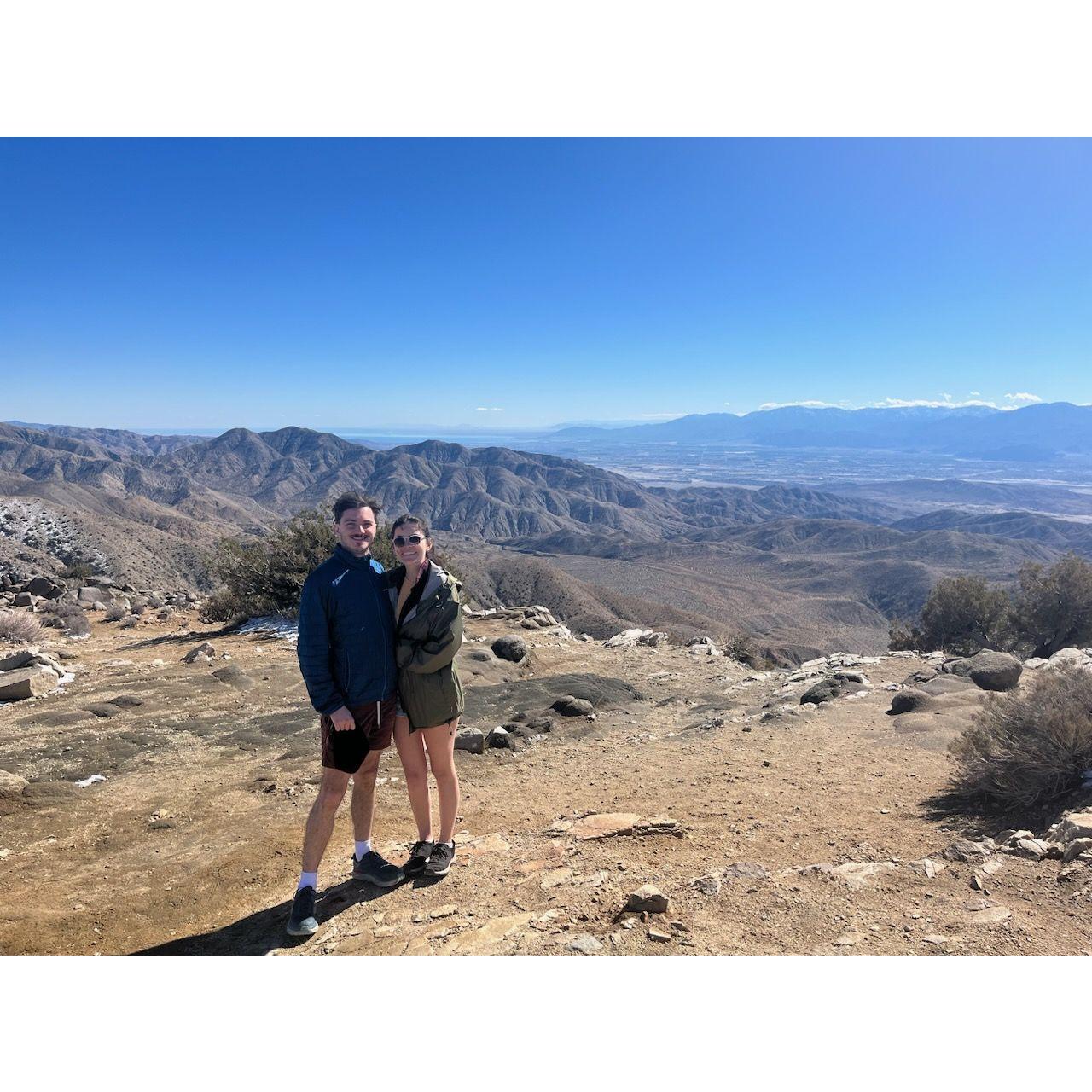Fun day of hiking in the desert.