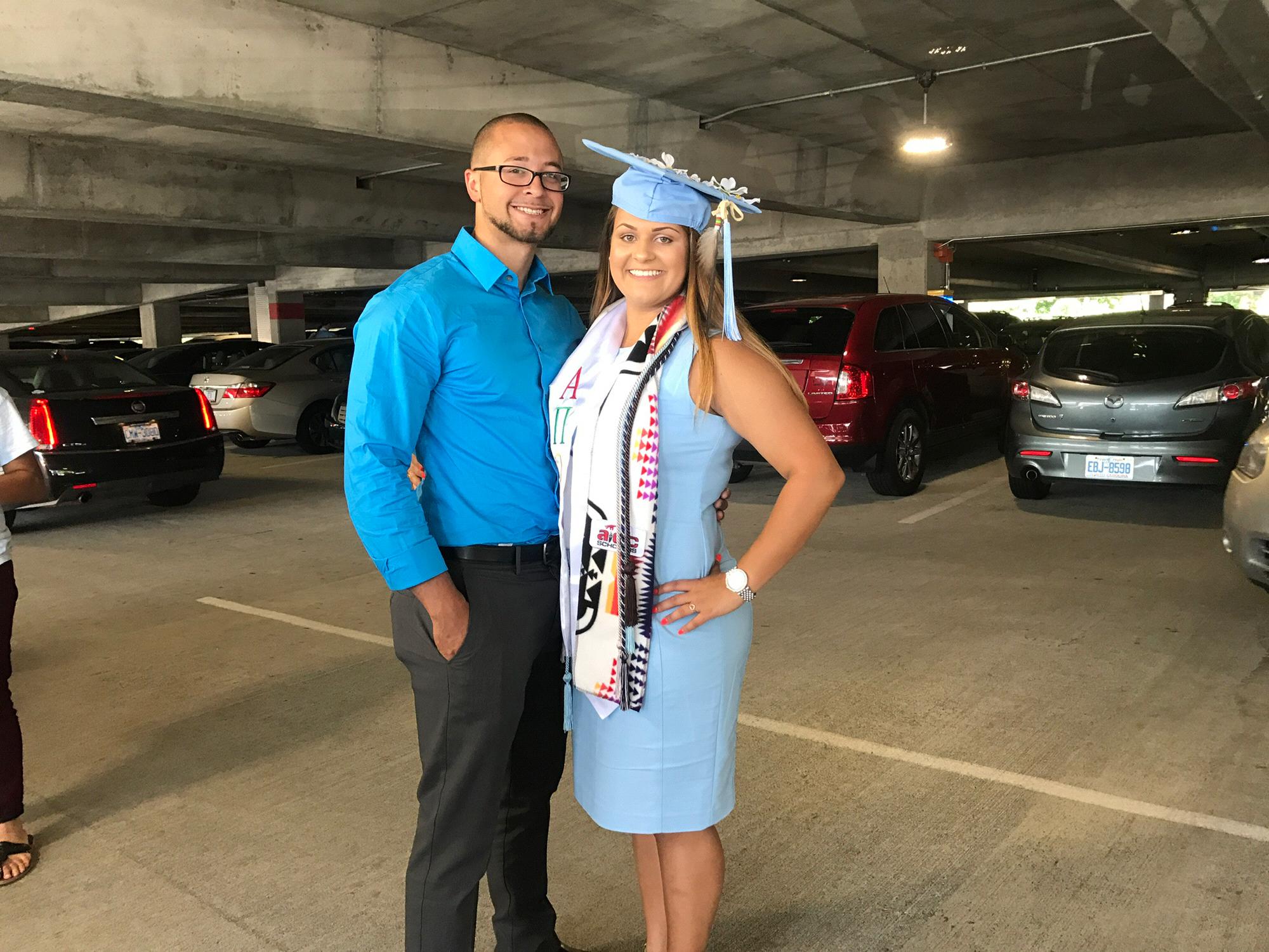 Elizabeth's graduation from the University of North Carolina at Chapel Hill in May 2017