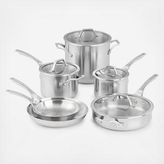 Signature Stainless 10-Piece Cookware Set