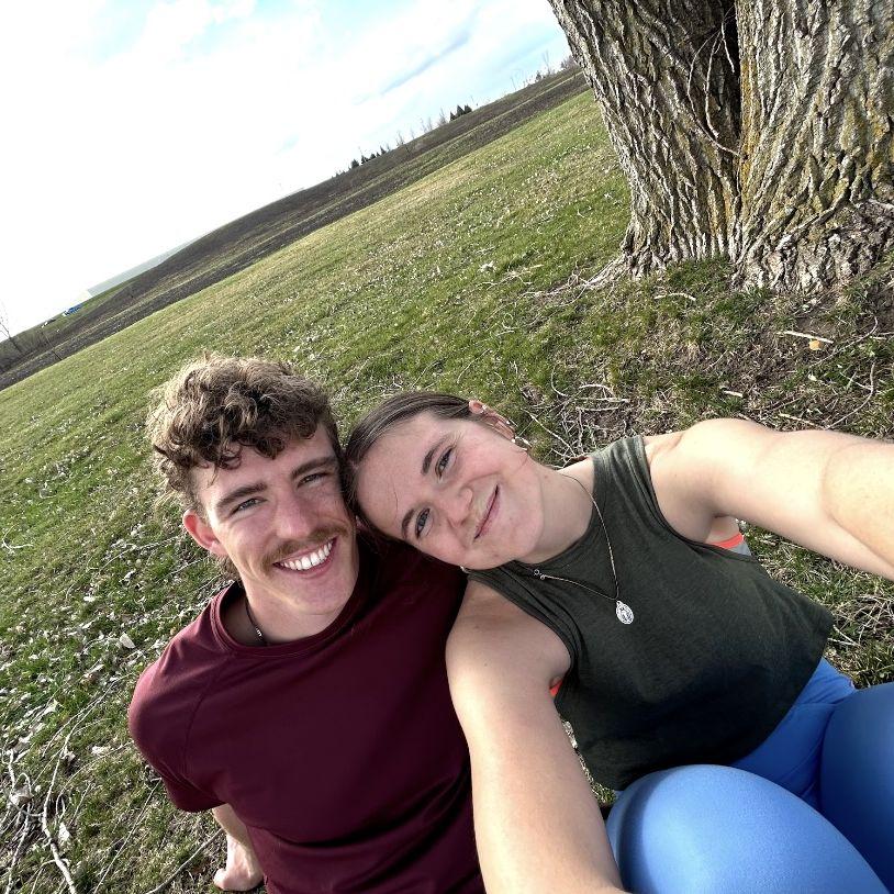 Isaac and Morgan broke their hammock at Prairie Lake's Park!