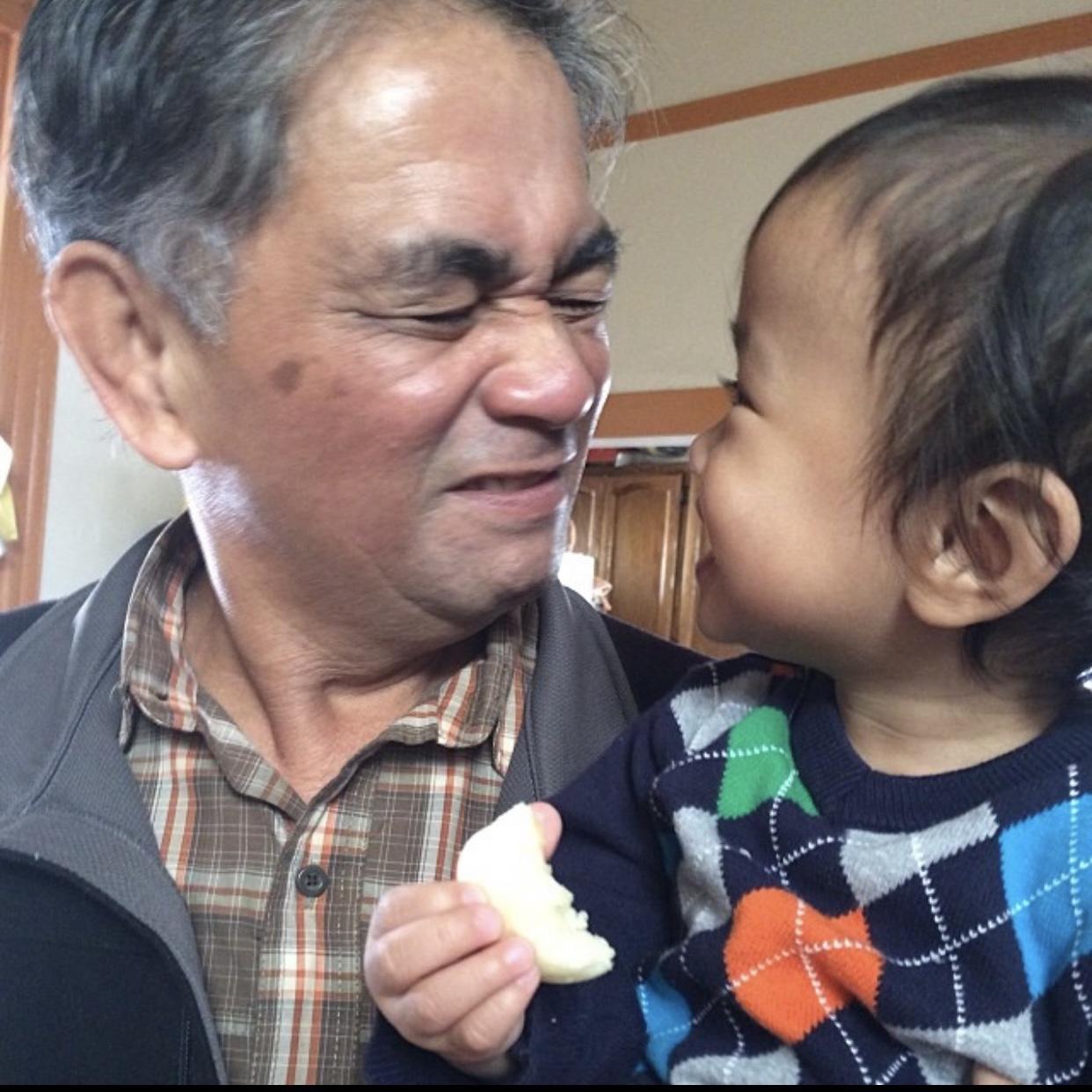 Grandpa and RJ !