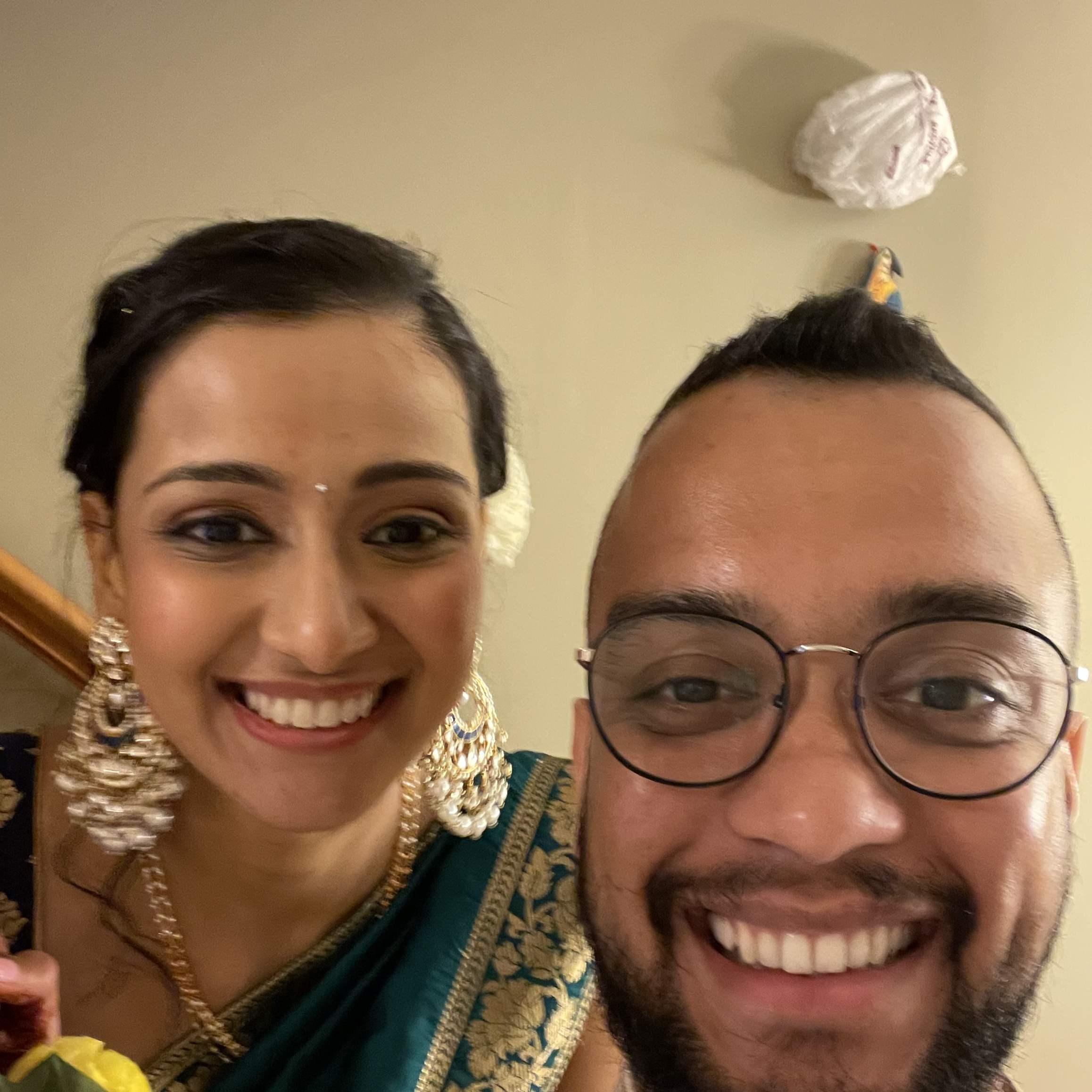 Kruti's Brother Dharav's Wedding festivities (Pranav met all of Kruti's Family that weekend)