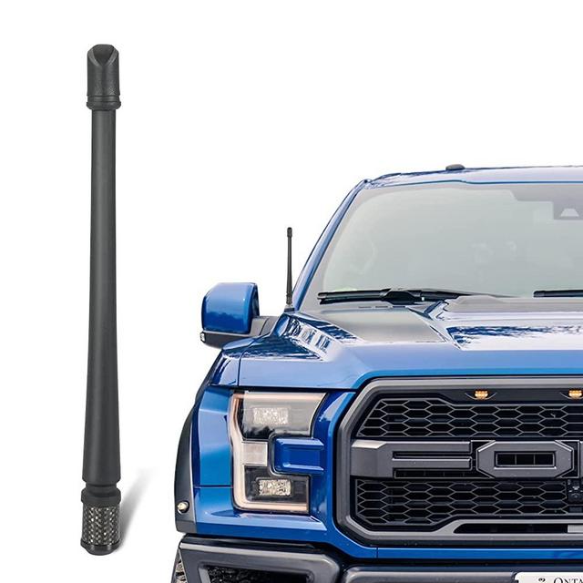CROSSHIP 7 Inch Short Antenna Compatible with Ford F150 2009-2022 - Car Wash Proof Antenna Replacement - Designed for Optimized XM/FM/AM Reception