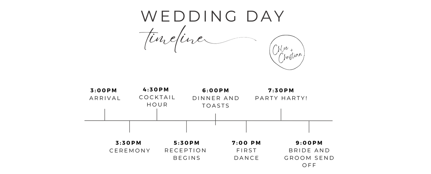 The Wedding Website of Chloe Dean and Christian Medina