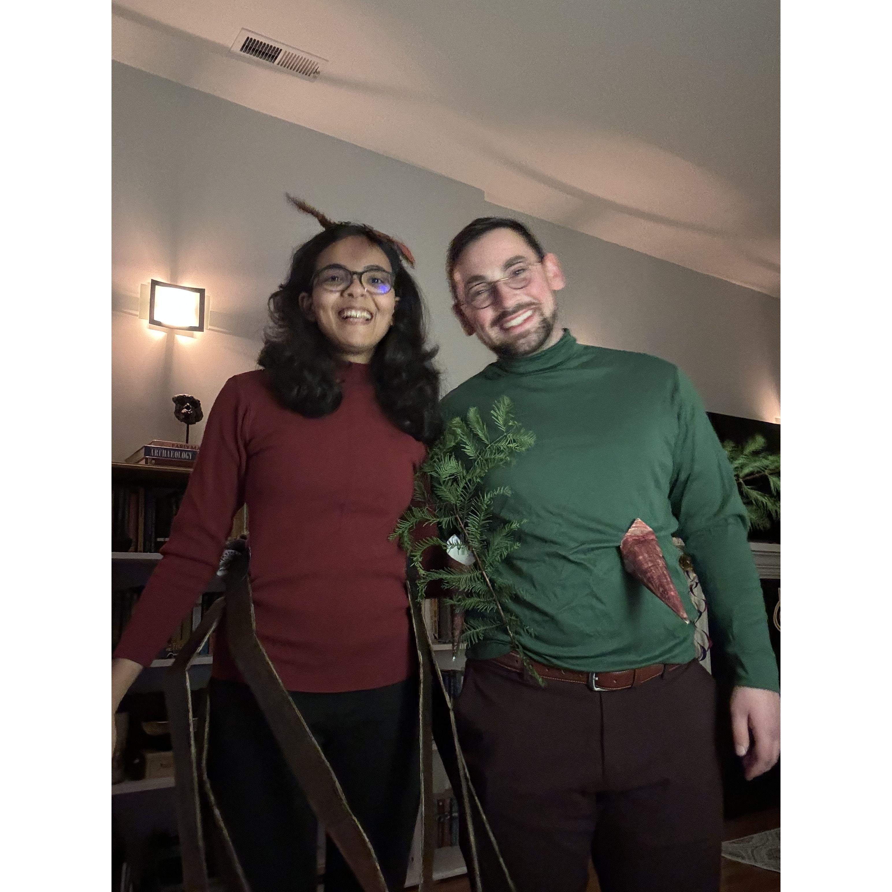 We were the acacia ant-plant mutualists! We cannot live without each other!