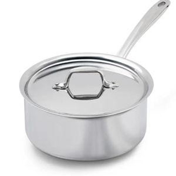 D3 Stainless Everyday 3-ply Bonded Cookware, Sauce Pan with lid, 3 quart