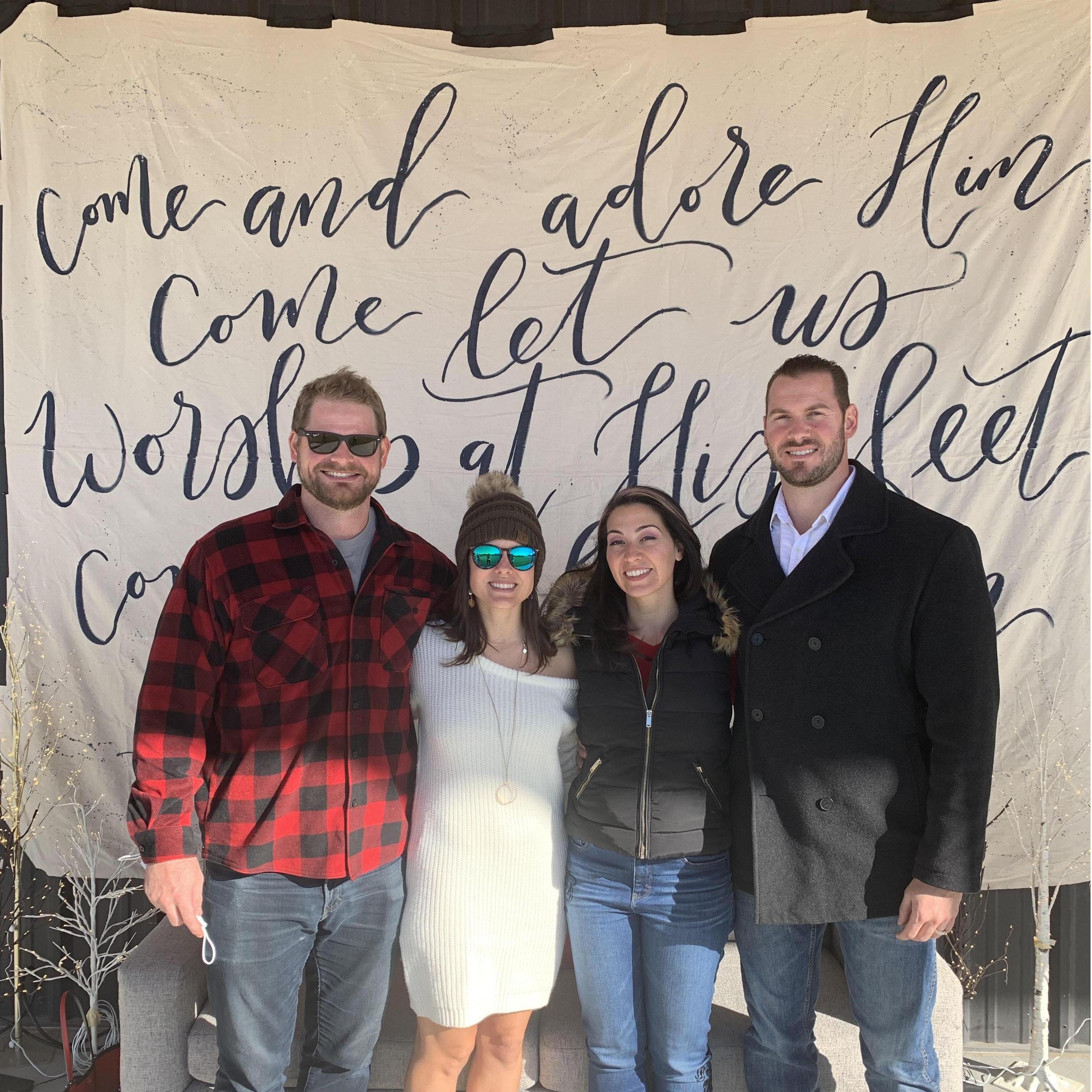 Christmas 2020
Brando and Deniz played an integral role in our journey as friends to dating. We are blessed to have them in our lives and call them not only friends but family too.