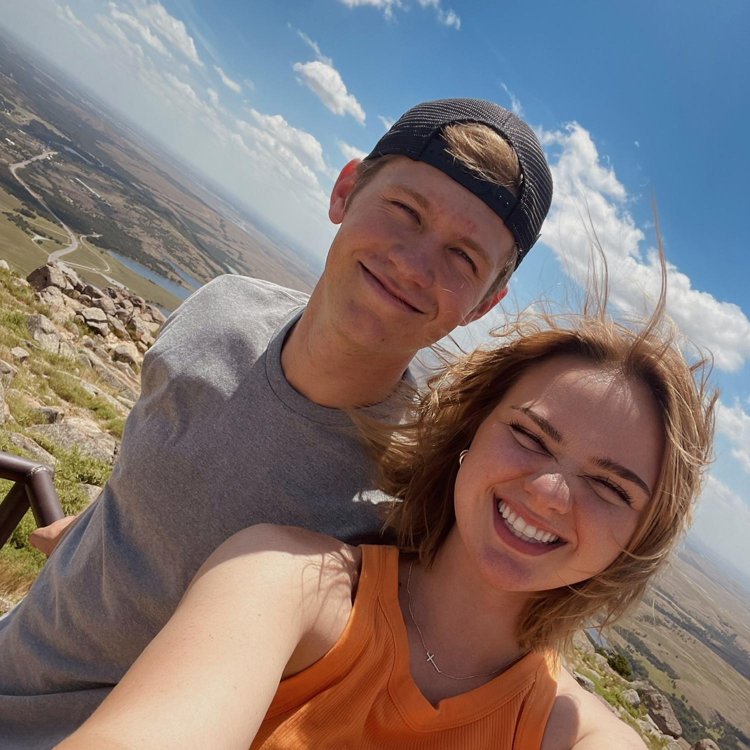 Second date at the Wildlife Refuge in the Witchita mountains! Maylee’s favorite place.