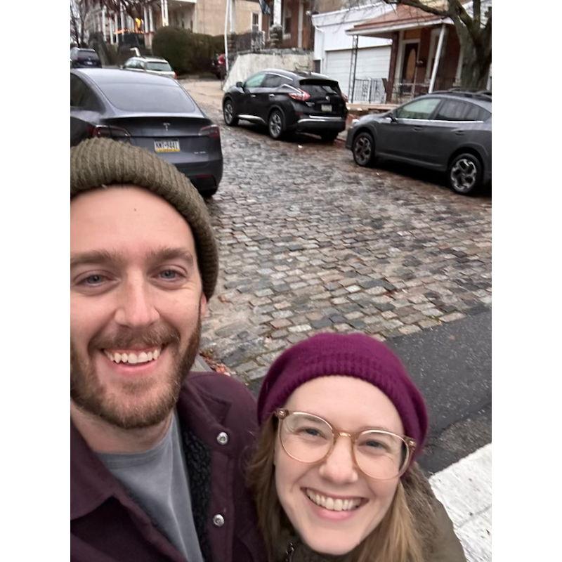 Hours after landing in our new (old/new) home: Philadelphia!
