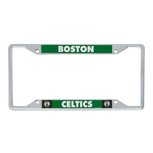 Boston Celtics Team NBA Metal License Plate Frame for Front or Back of Car Officially Licensed (Team Name)