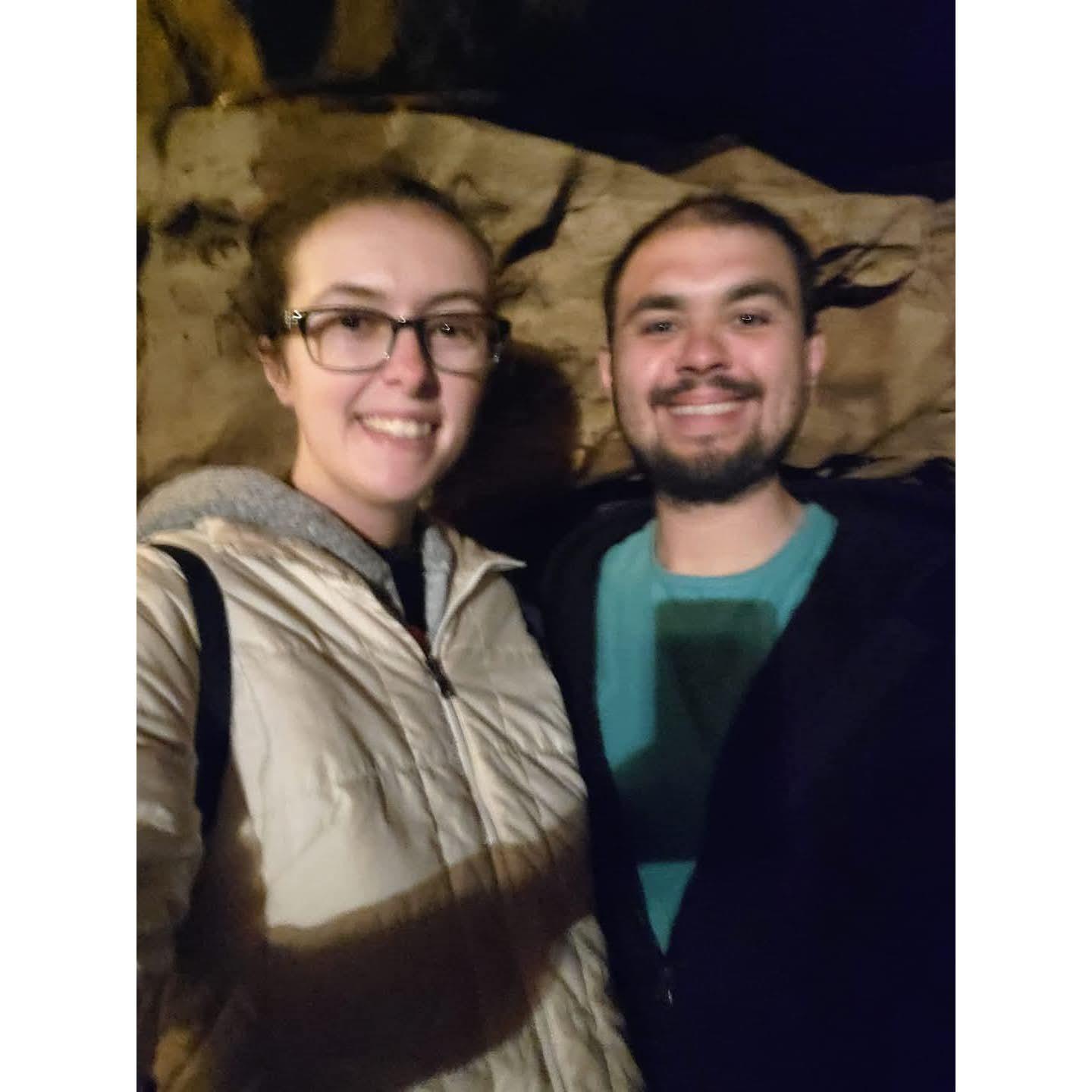 May 2022 - exploring Mystery Cave