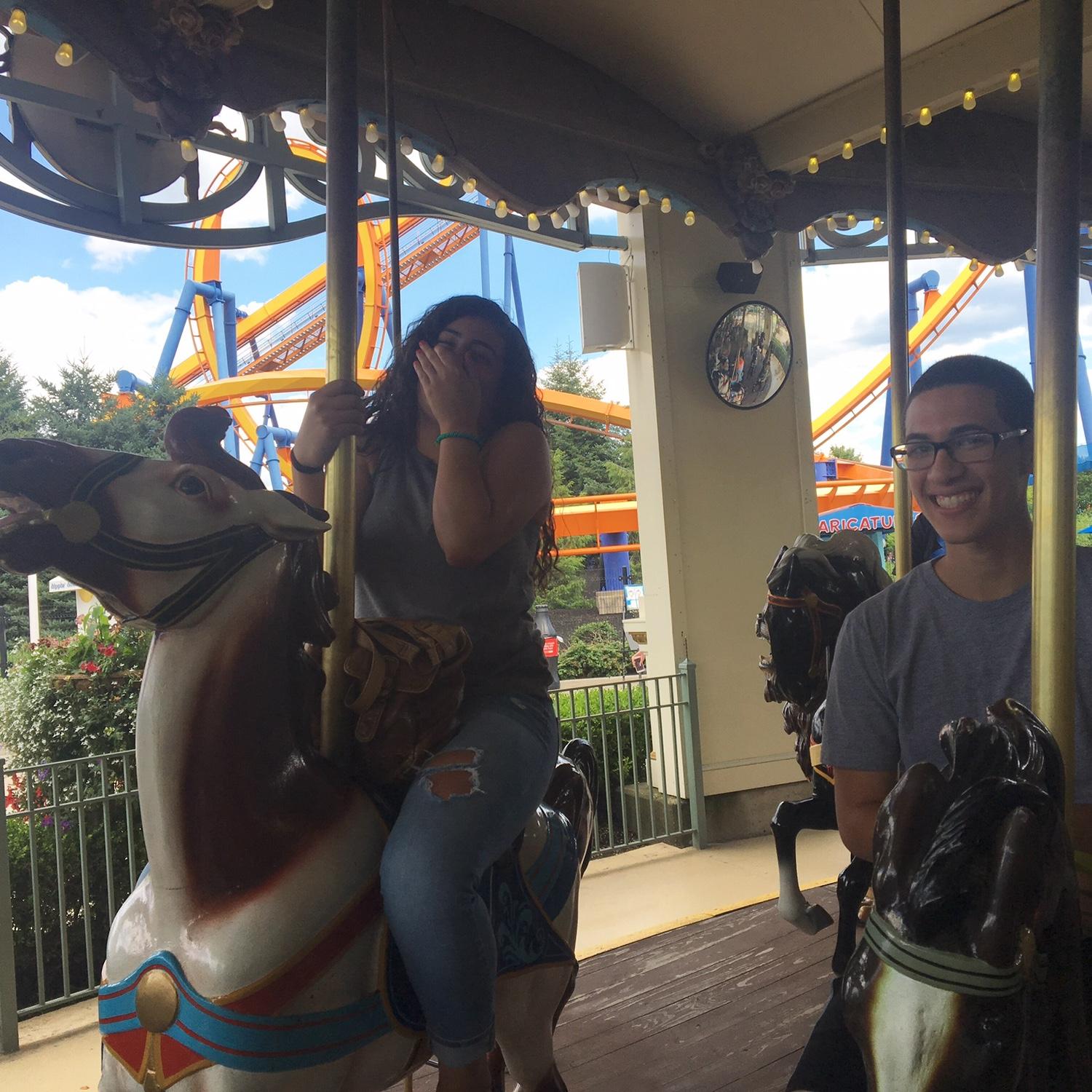 Our first trip to Dorney Park.